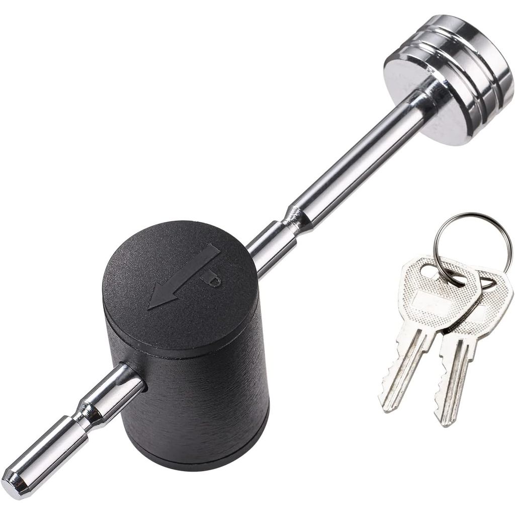 CZC AUTO Trailer Lưỡi Khớp Nối Khóa Có Thể Điều Chỉnh Trailer Khớp Nối Pin Khóa, Dia 1 / 4 Inch, 3 Inch Effectice Chiều Dài Phù Hợp Với 1 Inch Đến 3 Inch Chốt Khớp Nối Để Kéo Thuyền Xe Tải RV Ca