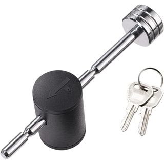 CZC AUTO Trailer Lưỡi Khớp Nối Khóa Có Thể Điều Chỉnh Trailer Khớp Nối Pin Khóa, Dia 1 / 4 Inch, 3 Inch Effectice Chiều Dài Phù Hợp Với 1 Inch Đến 3 Inch Chốt Khớp Nối Để Kéo Thuyền Xe Tải RV Ca