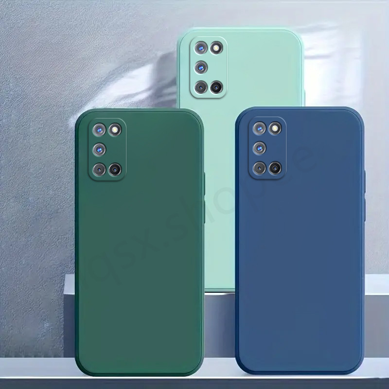 Ốp Lưng Cho OPPO A92, A52, Ốp Mềm, Ốp Lưng Đơn Giản, Ốp Lưng Màu Trơn