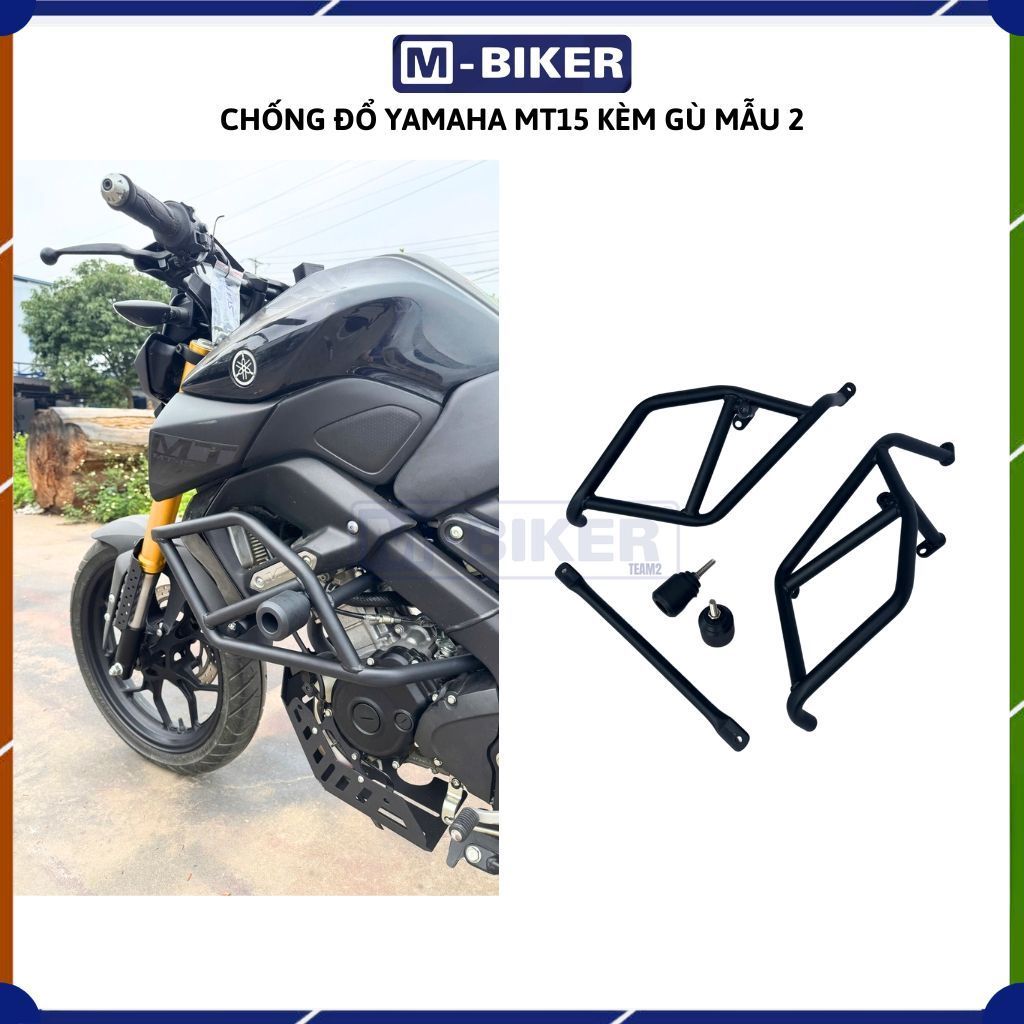 Chống đổ MT15 chống đổ yamaha MT15 Chống Đổ Kèm Gù Mẫu 2 Yamaha MT15 Mbiker