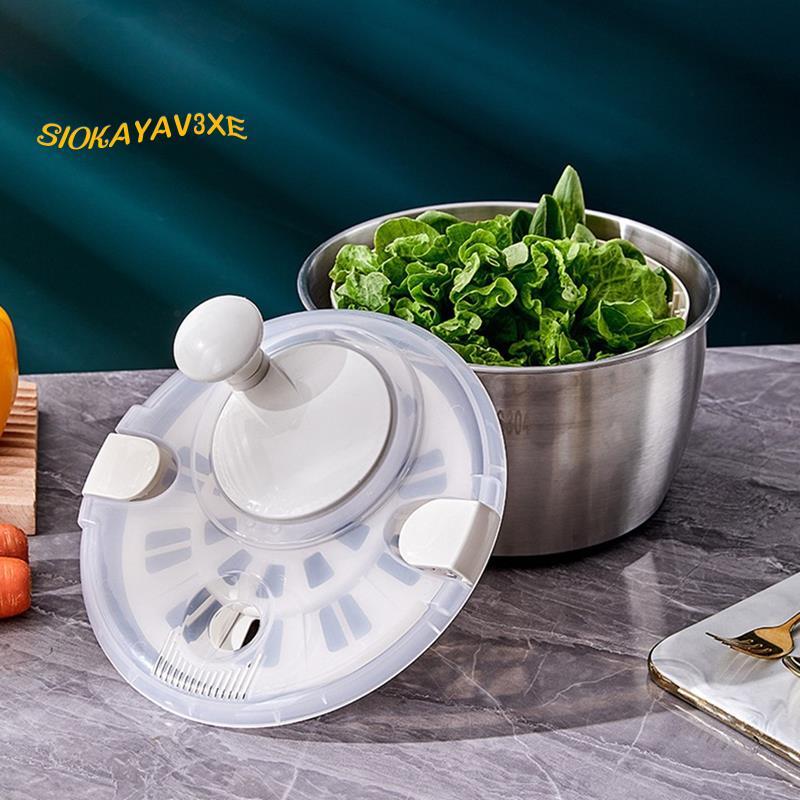 Salad Spinner Trái Cây Spinner Lọc Nhà Bếp Salad Spinner, Xà lách Spinner, Máy Giặt Trái Cây