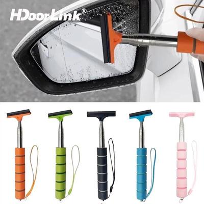 Cần gạt nước ô tô có thể thu vào HdoorLink Đầu bàn chải nhiều lớp bằng thép không gỉ Dụng cụ làm sạch cửa sổ cầm tay