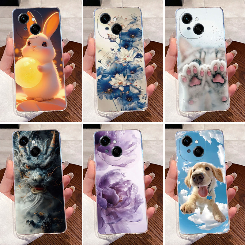 Vỏ Cho Tecno Spark Go 1 Ốp Lưng Pop9 Thẩm Mỹ Sang Trọng Dễ Thương Thoáng Mát Bé Trai Bé Gái Trong Su