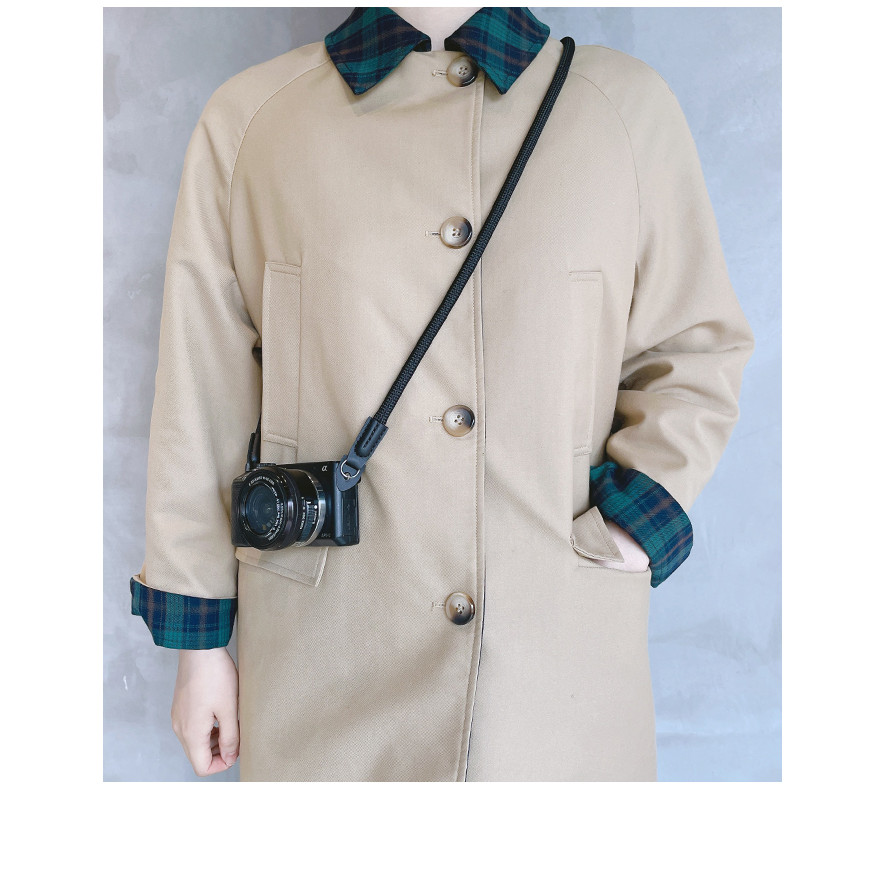 Dây Đeo Máy Ảnh Cao Cấp 105cm, Chống Trượt, Dây Nylon Bện Bền Đẹp, Đeo Cổ Vai Tay Đa Năng, Phù Hợp DSLR & Mirrorless | BigBuy360 - bigbuy360.vn