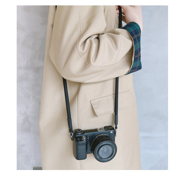 Dây Đeo Máy Ảnh Cao Cấp 105cm, Chống Trượt, Dây Nylon Bện Bền Đẹp, Đeo Cổ Vai Tay Đa Năng, Phù Hợp DSLR & Mirrorless | BigBuy360 - bigbuy360.vn