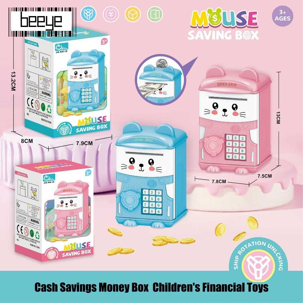 Hộp đựng tiền tiết kiệm tiền BEEYE, Incredibox Stitch Children 's Piggy Bank, Sáng tạo ATM Mini Đồ c