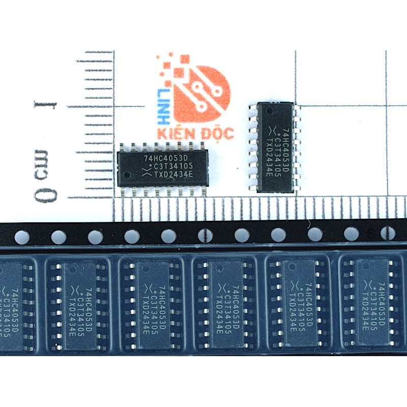 [Combo 3 chiếc] 74HC4053D 74HC4053 IC số 2 kênh Nexperia 3.9mm SOP-16