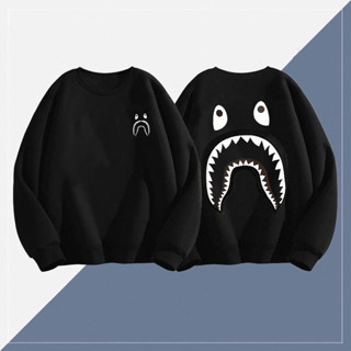  Áo sweater nam hot trend 2025 đen form rộng áo khoác cá mập unisex Beeyanbuy local brand 
