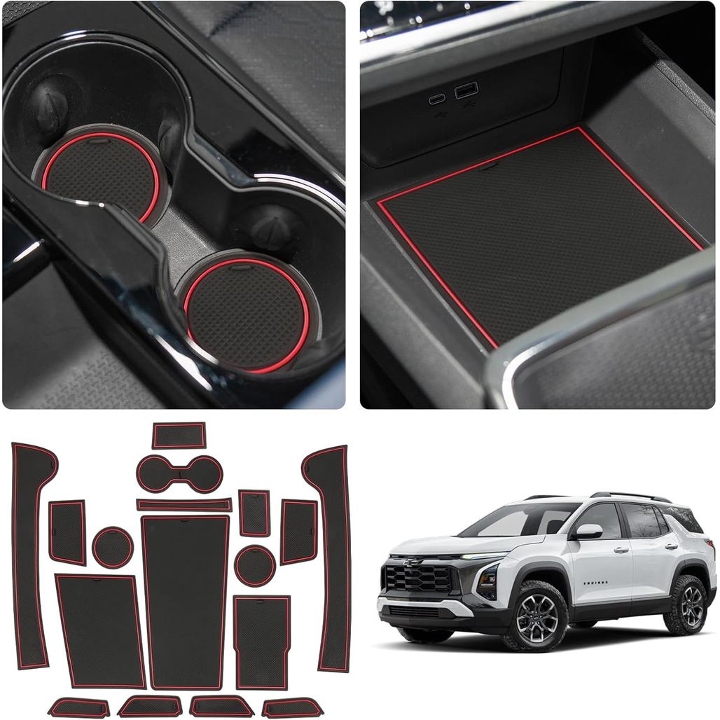 LUWU 2025 Equinox Bảng Điều Khiển Trung Tâm Lót Thảm Phù Hợp Với 2025 Chevrolet Equinox Phụ Kiện 202