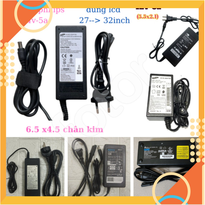 [5❤️][FREESHIP] BỘ NGUỒN, ADAPTER LCD, ĐẦU GHI CÁC HÃNG 12V-10A, 6A, 5A / 14V-3A, 5A / 19V-4.7A KÈM 