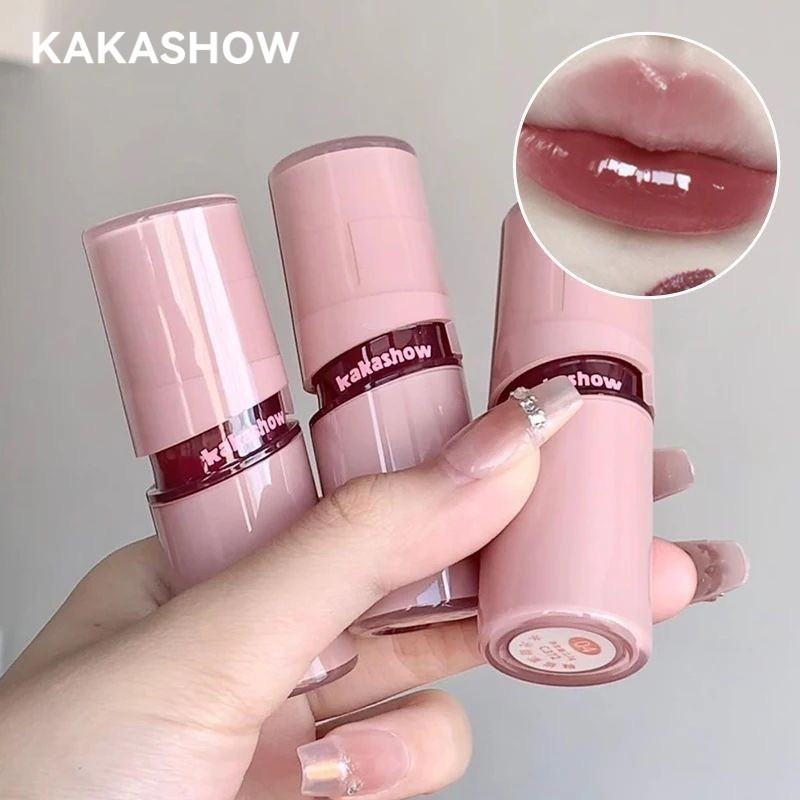 KAKASHOW Son Bóng Tinh Chất Son Kem Ánh Gương Dưỡng Môi Mịn Mượt Như Nước
