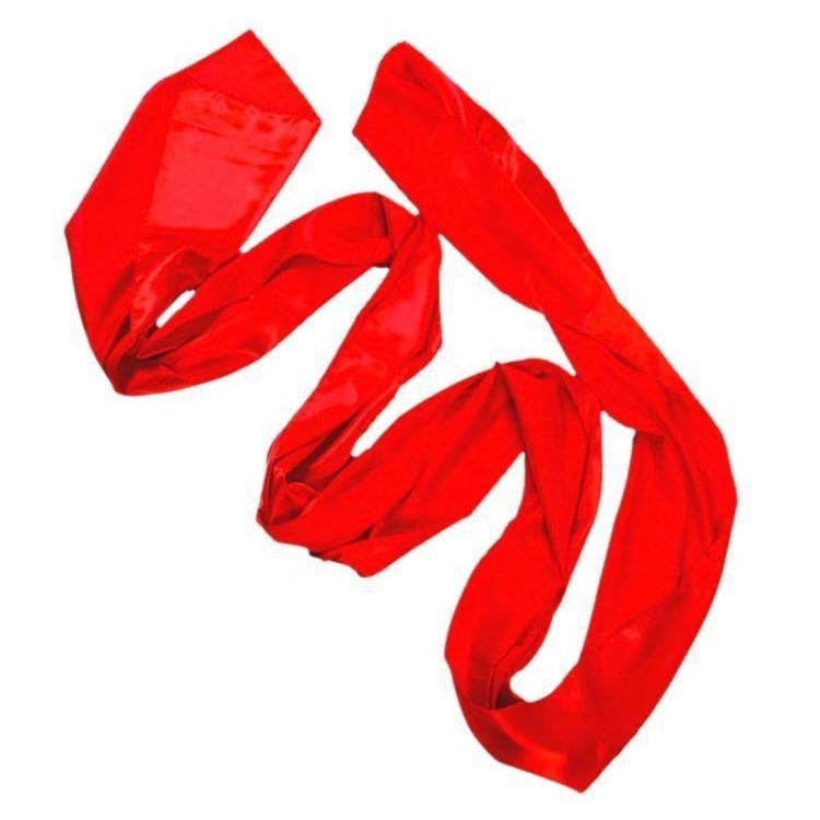 Lụa Đỏ Khiêu Vũ Bầu Trời Eo Trống Xoắn Yangko Nezha Lụa Vải Ruy Băng Đỏ Hiệu Suất Ruy Băng Đạo Cụ Ru