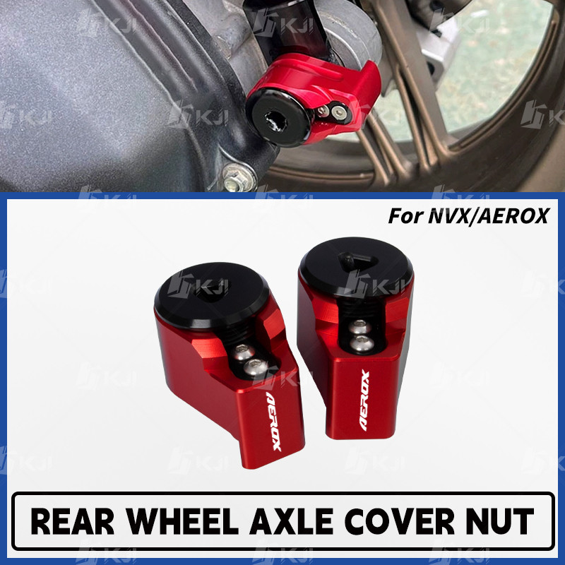 Dành Cho Xe Yamaha NVX AEROX 155 / 125 / ALPHA TURBO Phía Sau Giảm Chấn Vít Chống Trộm Bao Nắp Phụ K