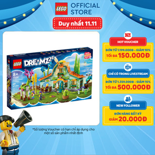  LEGO DREAMZZZ 71459 Đồ chơi lắp ráp Ngôi nhà của sinh vật huyền bí  681 chi tiết  