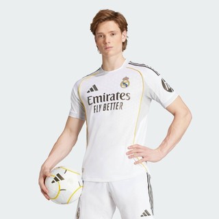  adidas Bóng đá Áo Đấu Sân Nhà Real Madrid Mùa Giải 2025 2026 Chính Hãng Nam trắng JV5918 