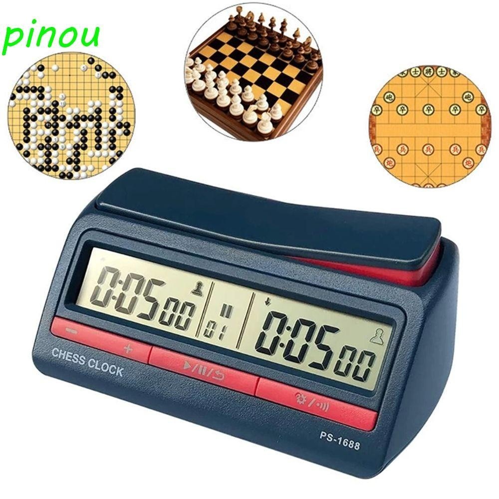 Longqiyeng High-End Chess Clock Durable Game Board Chess Accessories Chess Game Accessories Chess Ga
