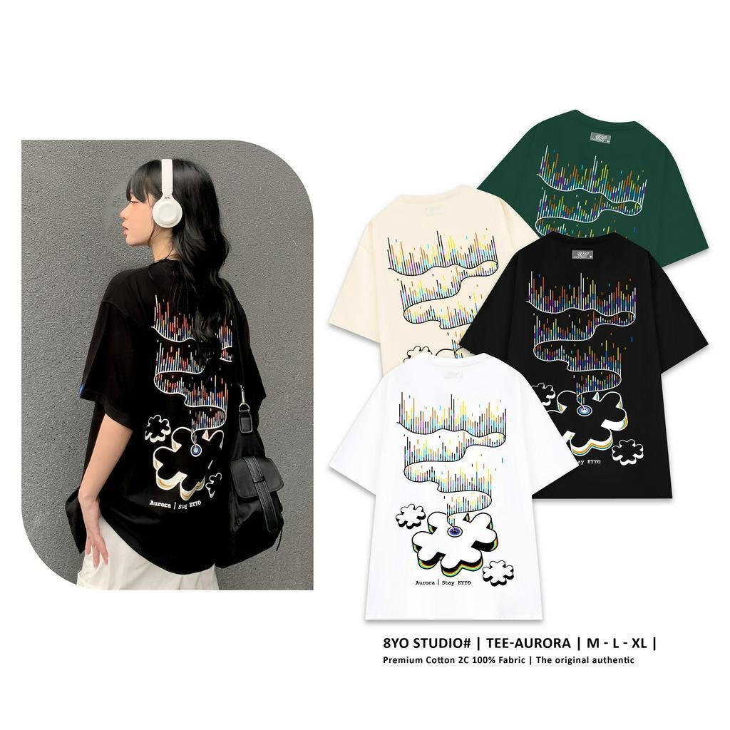 Áo Thun Local Brand Unisex 8YO Aurora Tee