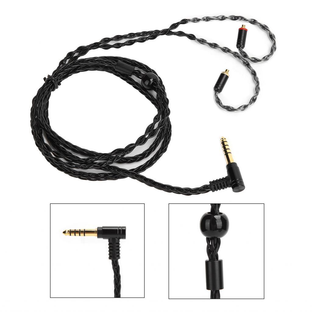 Phoenixshop MMCX Dây Tai Nghe Dây Dẫn Điện Tốt Đồng Không Oxy Cho Shure SE215 SE535 SE846 UE900