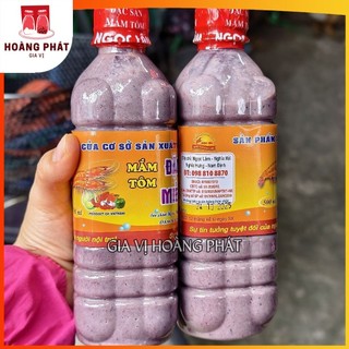 [Date mới-Giá sỉ]Thùng 20 chai to mắm tôm NL chuẩn vị bắc loại 500ml