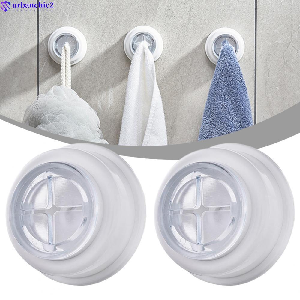 Organize Your Towels with Round Shape Self Adhesive Towel Hook Wall Mount Holder