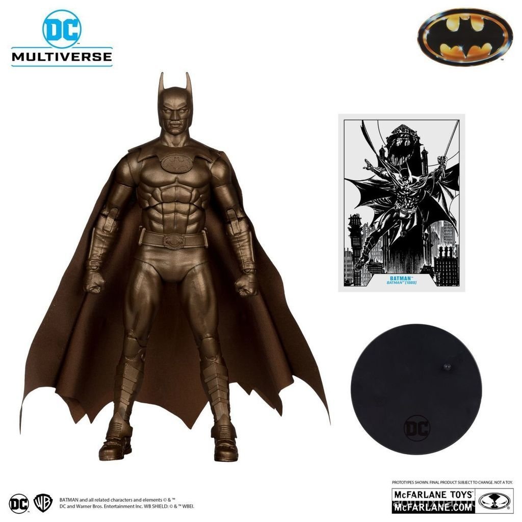 23cm Batman Keaton 1975 Di Chuyển Hình Đồ Chơi Catwoman Chú Hề Tượng Chim Cánh Cụt Người McFarland