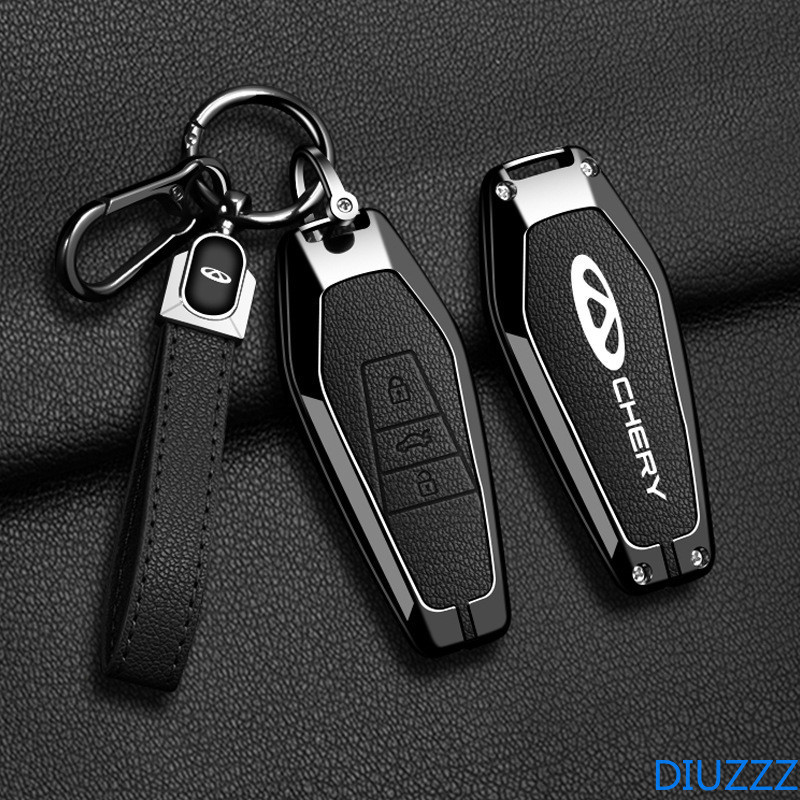 Hợp Kim Kẽm Chìa Khóa Xe Ô Tô Vỏ Túi Cho Chery ICar 03 ICAR03 AIQAR EQ7 EQ3 EQ5 Phụ Kiện Ô Tô Chìa K