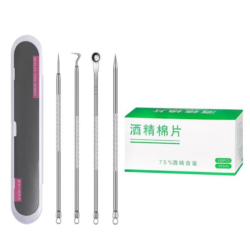 Bộ kim trị mụn Acne Needle Cleaning Acne Needle Cell Clip Acne Needle Ultra-Fine Medical Needle Loại