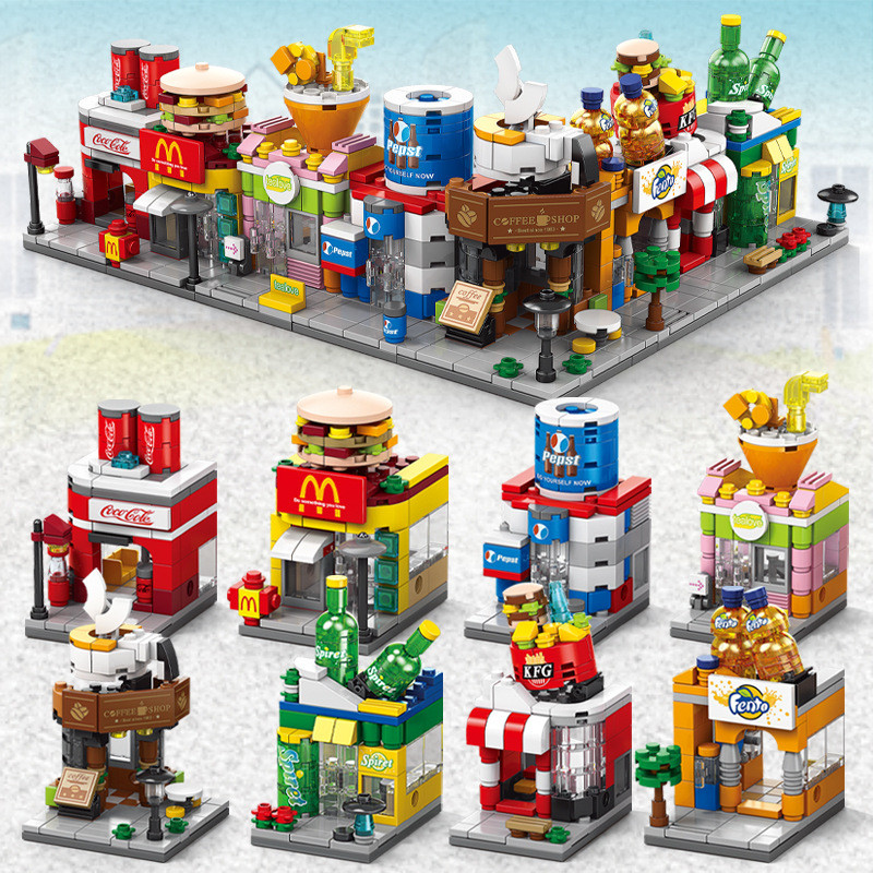 Khối xây dựng Lele Brothers Tương thích với câu đố dành cho trẻ em Lego20251031