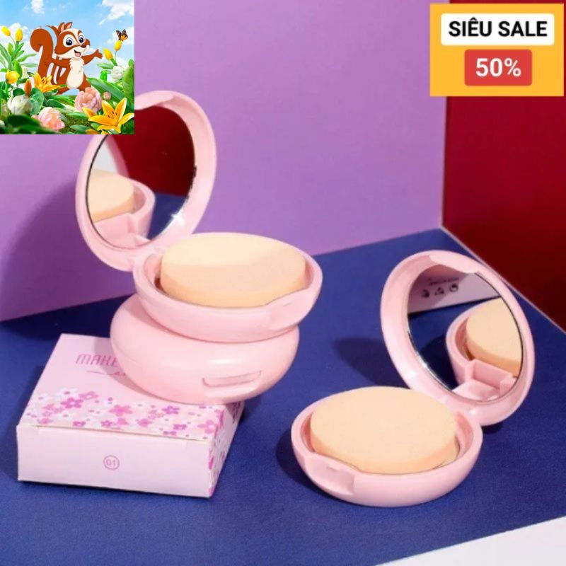 Phấn phủ Lameila dạng nén kiềm dầu - phấn phủ trang điểm Lameila