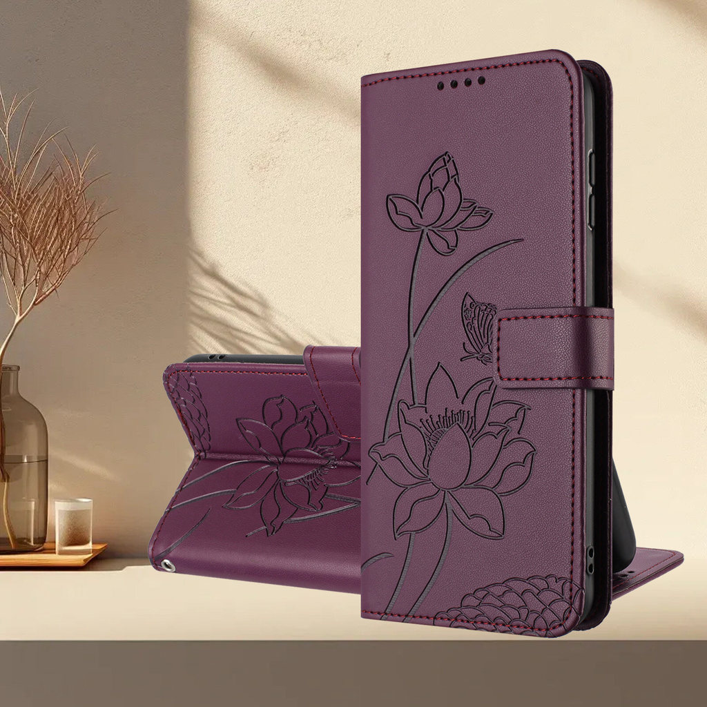 Ốp Cho Samsung Galaxy A07 A06 5G A06 4G F06 5G M06 A05, Vỏ Da PU Cảm Giác Da Bướm Vỏ Sách Ví Có Khe 