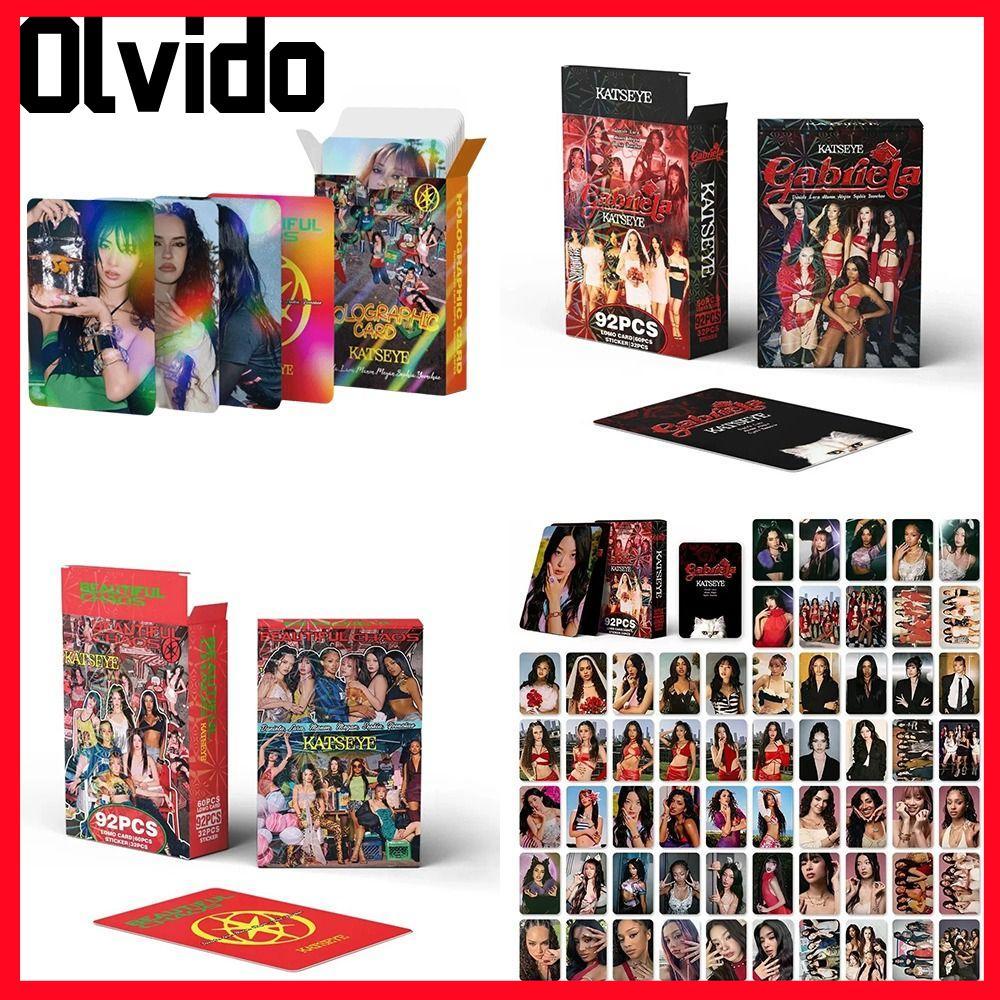 OLVIDO 92 / 124 Chiếc Thẻ Ảnh KATSEYE Lomo, BEAUTIFULCHAOS HD In KATSEYE Album LOMO Cards, MANO MEGA
