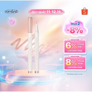  Bút Nhũ Mắt Lấp Lánh Lâu Trôi Romand Twinkle Pen Liner 0.5g 