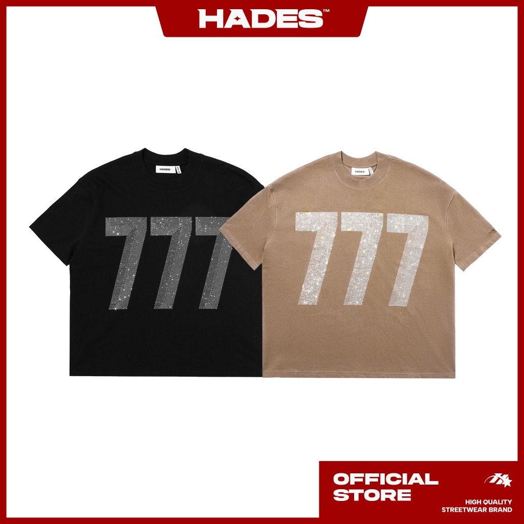ÁO THUN UNISEX HADES TRIUMPH 777 TEE 100 COTTON - HADES BRAND CHÍNH HÃNG