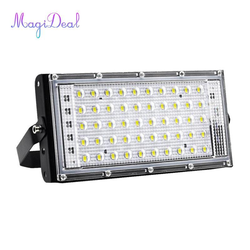Đèn pha LED chống nước MagiDeal IP66 Đèn ngoài trời Đèn pha sân vườn 220V, có dây sẵn