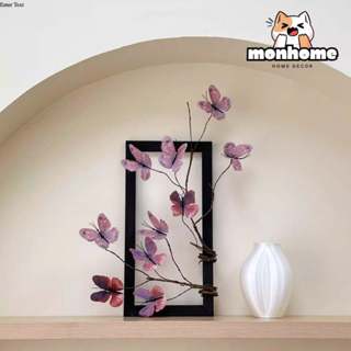  Tranh Bướm 9D Tự Làm DIY Nghệ Thuật Tối Giản Sáng Tạo Khung Tranh Để Bàn Decor Trang Trí Nhà Cửa 