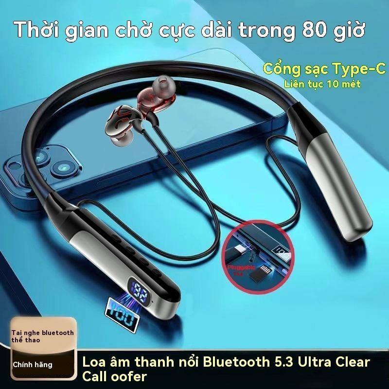 Tai nghe bluetooth tai nghe không dây H6 với tai nghe khử tiếng ồn mic Tai nghe thể thao