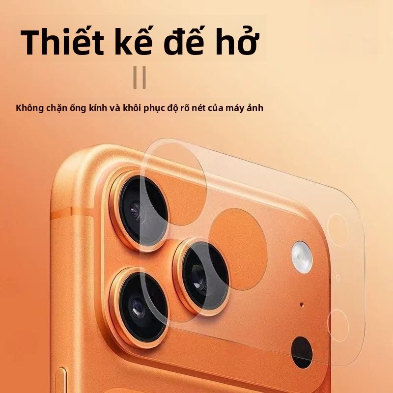 Phim gốm mềm, phim lưng chống trầy xước, tấm bảo vệ ngàm ống kính, cho iPhone 18 17 Pro max 17Air 17Pro