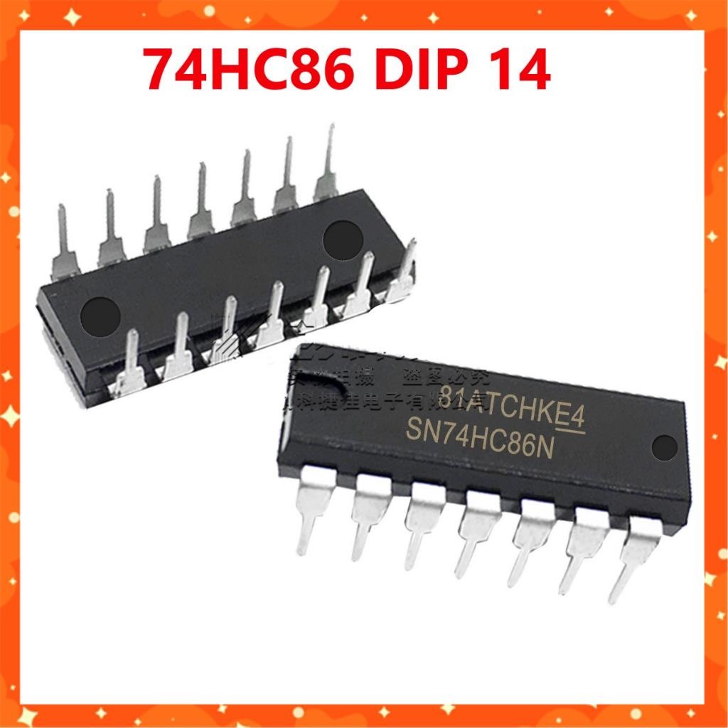 74HC86 Dip 14 chân cắm HC86, 7486
