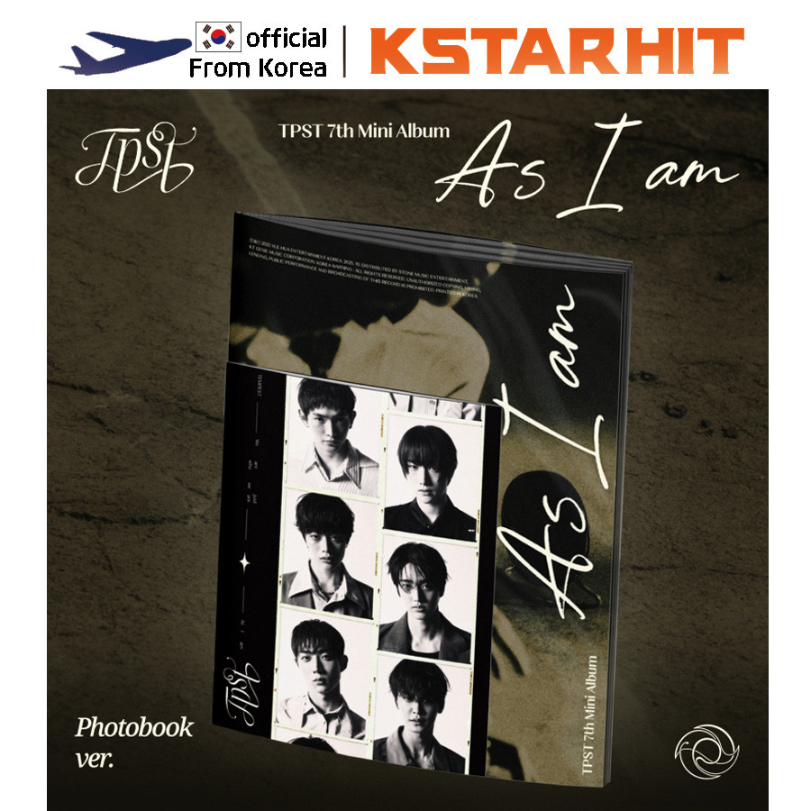(+POB / Photobook Ver.) TEMPEST - As I am (7th Mini Album)