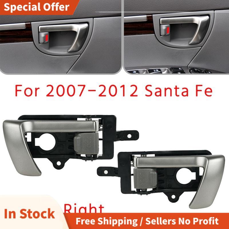 Tay nắm cửa bên trong bên trái + bên phải cho 2007-2012 có núm màu xám 82610-2B010 82620-2B010