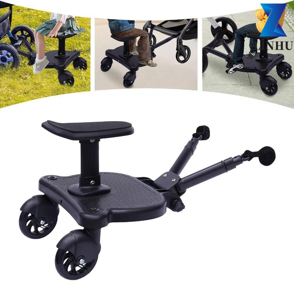 Bảng Đứng Xe Đẩy LINHU, Bộ Chuyển Đổi Bàn Đạp Xe Đẩy 55lbs, Bộ Chuyển Đổi Bàn Đạp Pram Thoải Mái Tiệ
