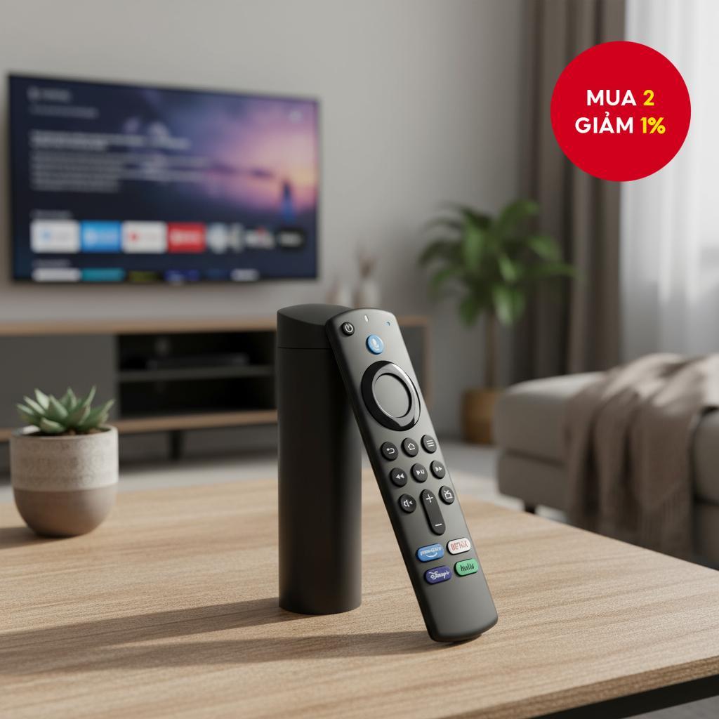 Điều khiển từ xa đa năng Bluetooth L5B83G cho TV Fire Stick TV LED Smart TV