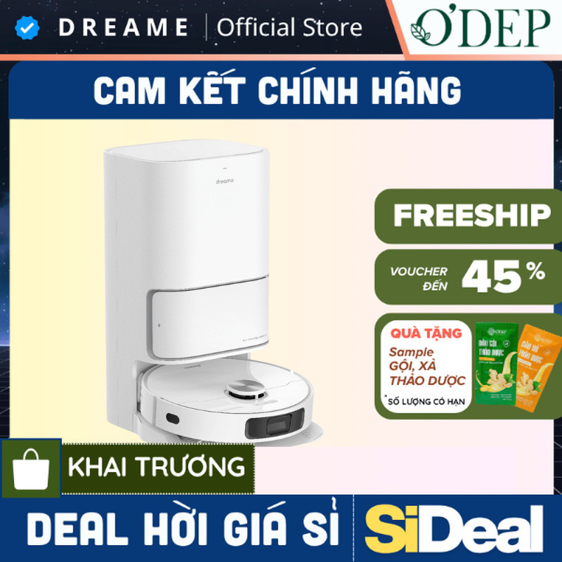 Robot lau sàn hút bụi tự làm sạch Dreame Bot L10 Ultra/ L10s Ultra Gen 2/ D20 Ultra/ L10s Ultra Gen 