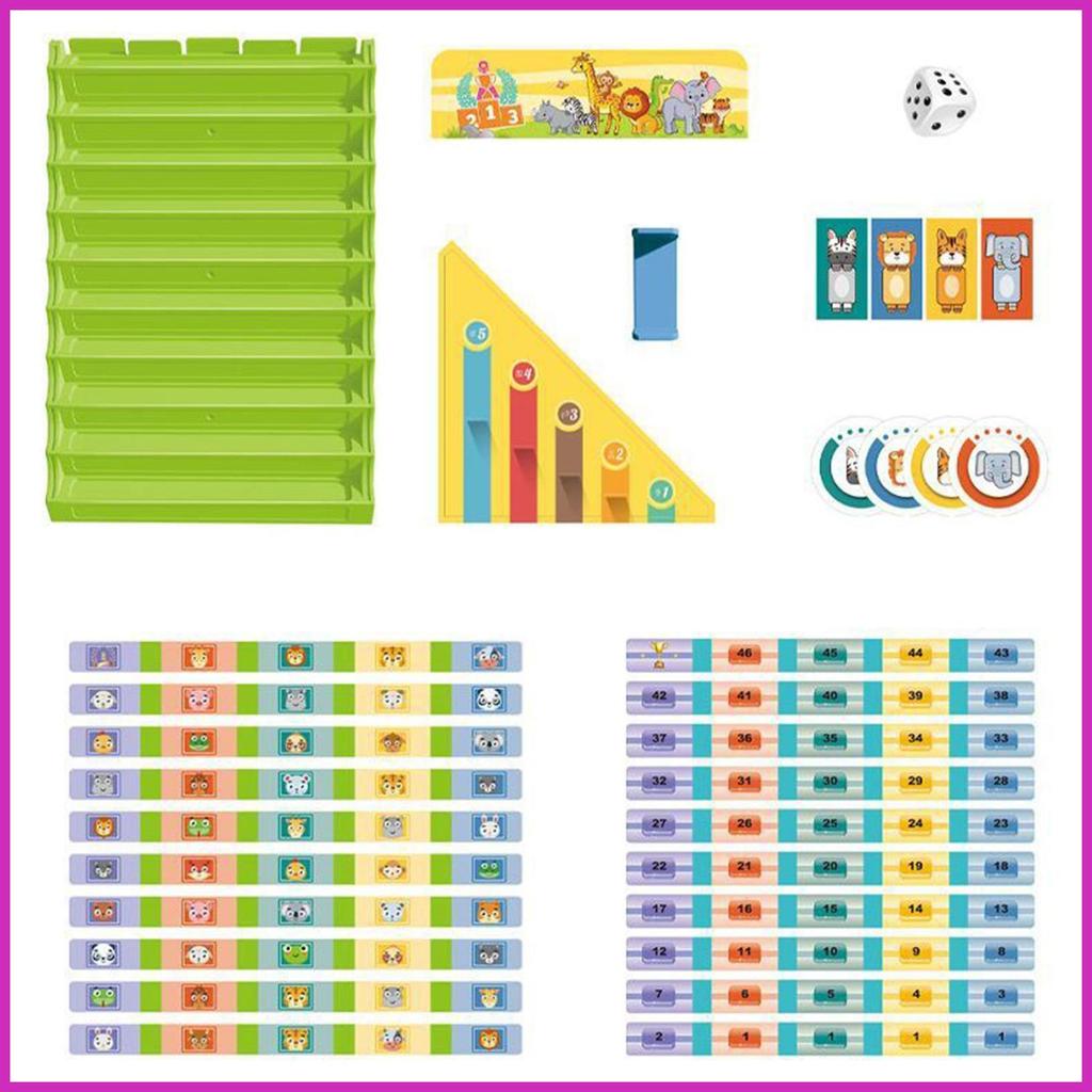 Number Checker Game Mầm Non Động Vật Checker Bộ Đồ Chơi Đồ Chơi Giáo Dục Chiến Lược Hoạt Động Giải T