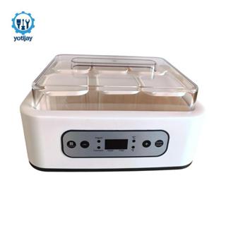 Máy làm sữa chua điện Máy lên men Natto Maker Dung tích lớn Hộ gia đình DIY Tự làm Máy sữa chua tự động
