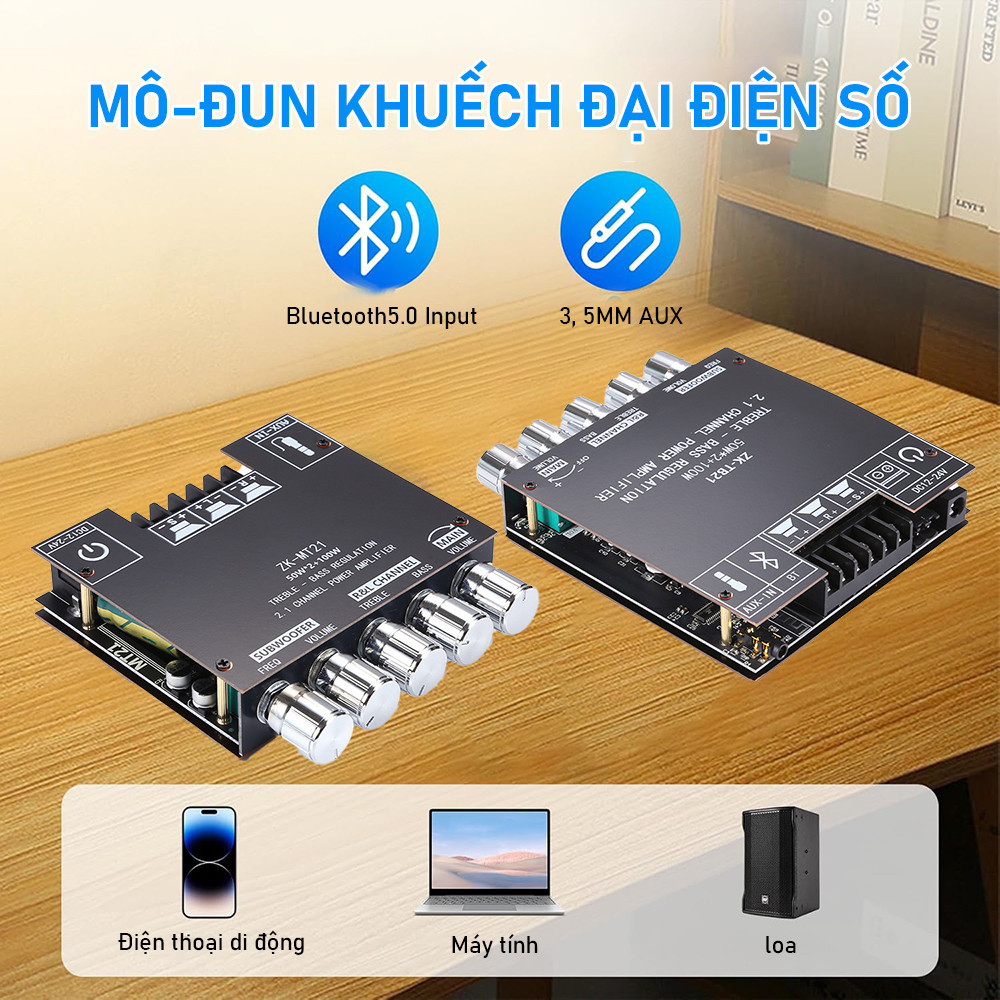 ZK-MT21/ZK-TB21 mạch khuếch đại âm thanh bluetooth