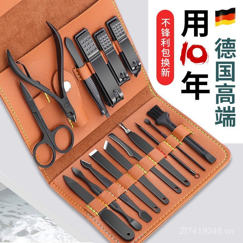 Bộ cắt móng chân cao cấp dành cho nam gia đình Bộ cắt móng tay nữ Bộ cắt móng tay Dụng cụ cắt móng t