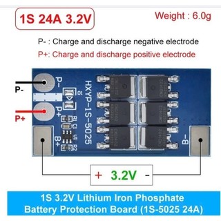 095 Mạch Bảo Vệ Pin Sạc Lithium 1S 15A 24A 3.7V Lipo4 18650 4.2V Tiện Dụng