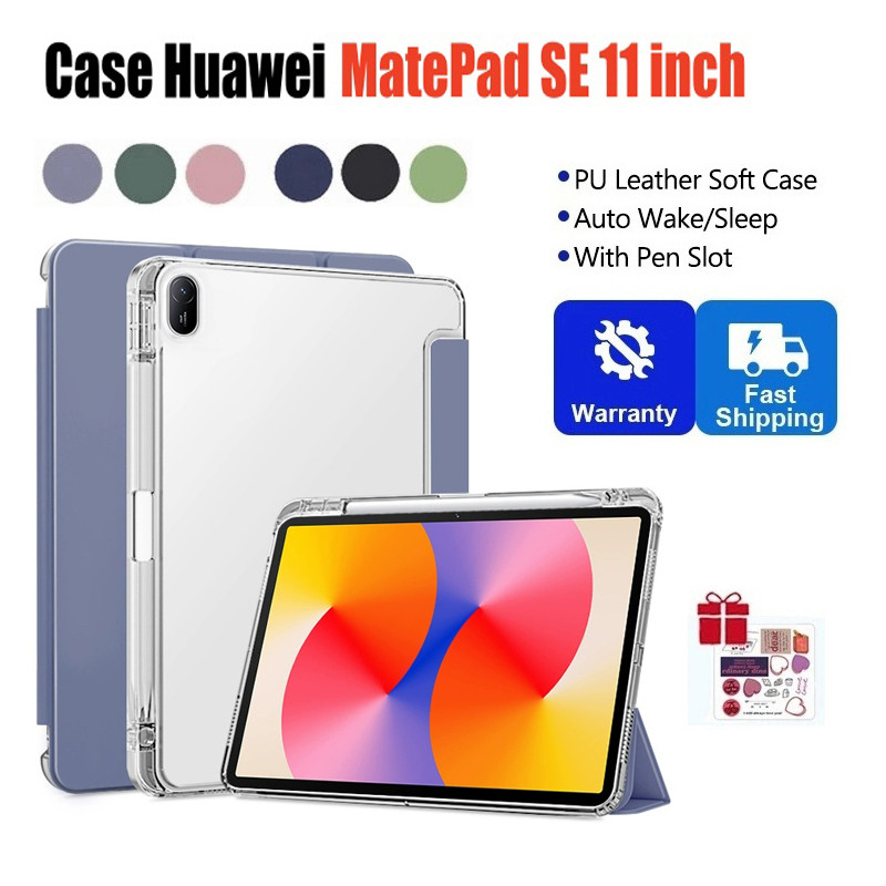 Ốp điện thoại Huawei MatePad SE 11 inch Vỏ mềm TPU mới Huawei Pad 11 '/ Mate Pad 11 inch Tự động đán