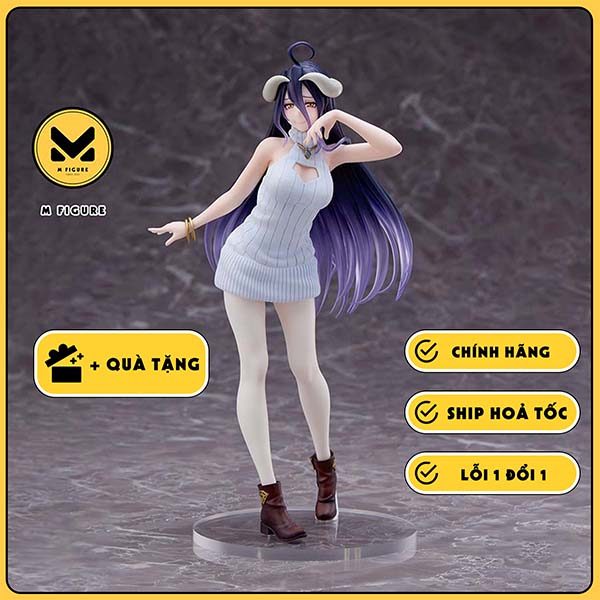 MÔ HÌNH Albedo-Overlord IV-Coreful Figure-(TAITO) FIGURE CHÍNH HÃNG